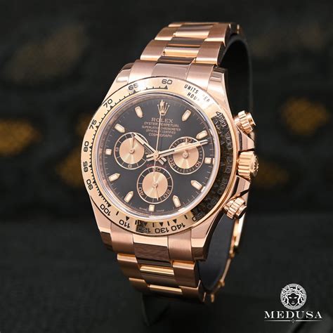 Montres Rolex Daytona Or rose .